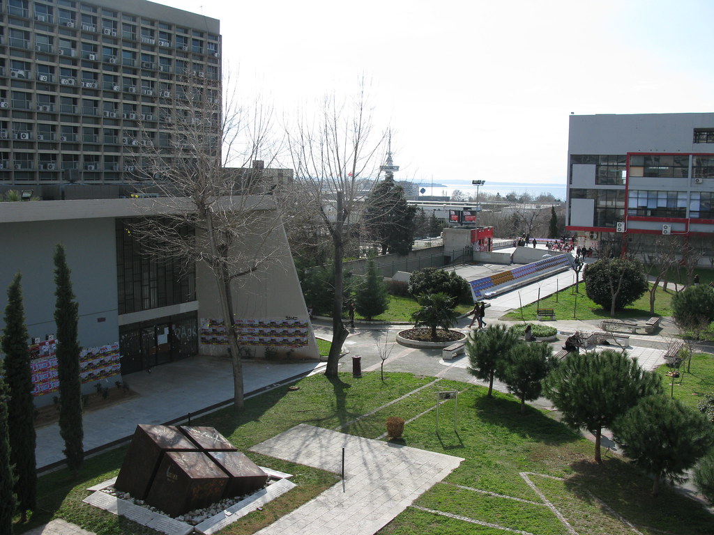 Picture of the University of Thessaloniki where the ECPR meeting will be held